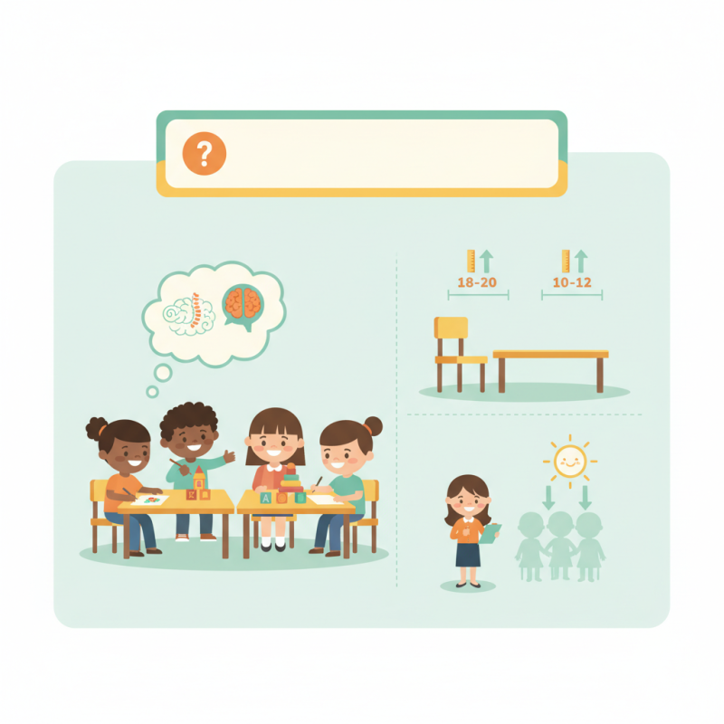 Best Height for Kindergarten Tables and Chairs in 2026?