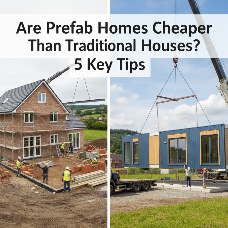Are Prefab Homes Cheaper Than Traditional Houses 5 Key Tips?