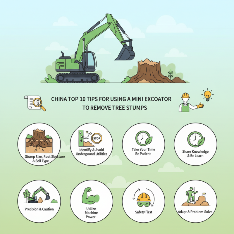 China Top 10 Tips for Using a Mini Excavator to Remove Tree Stumps?