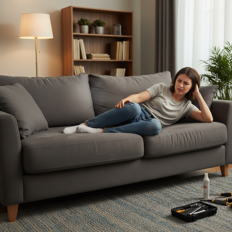 How to Fix Creaking Noise from Your Sofa When Sitting?