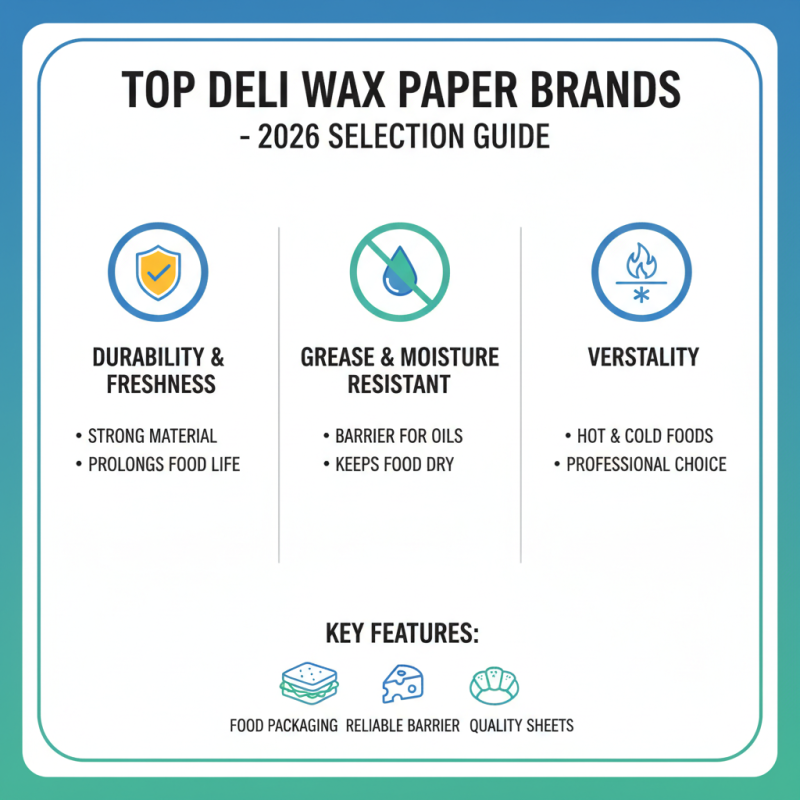2026 Best Deli Wax Paper Sheet for Food Packaging Needs?