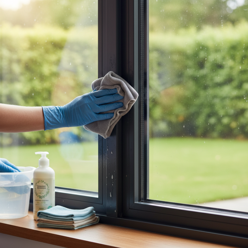 Top Tips for Cleaning Black Aluminum Window Frames Without Scratching?