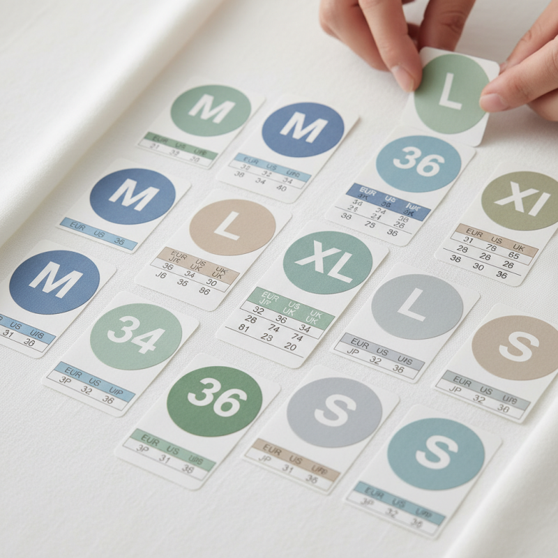Best Clothing Size Stickers for Global Sourcing Needs?