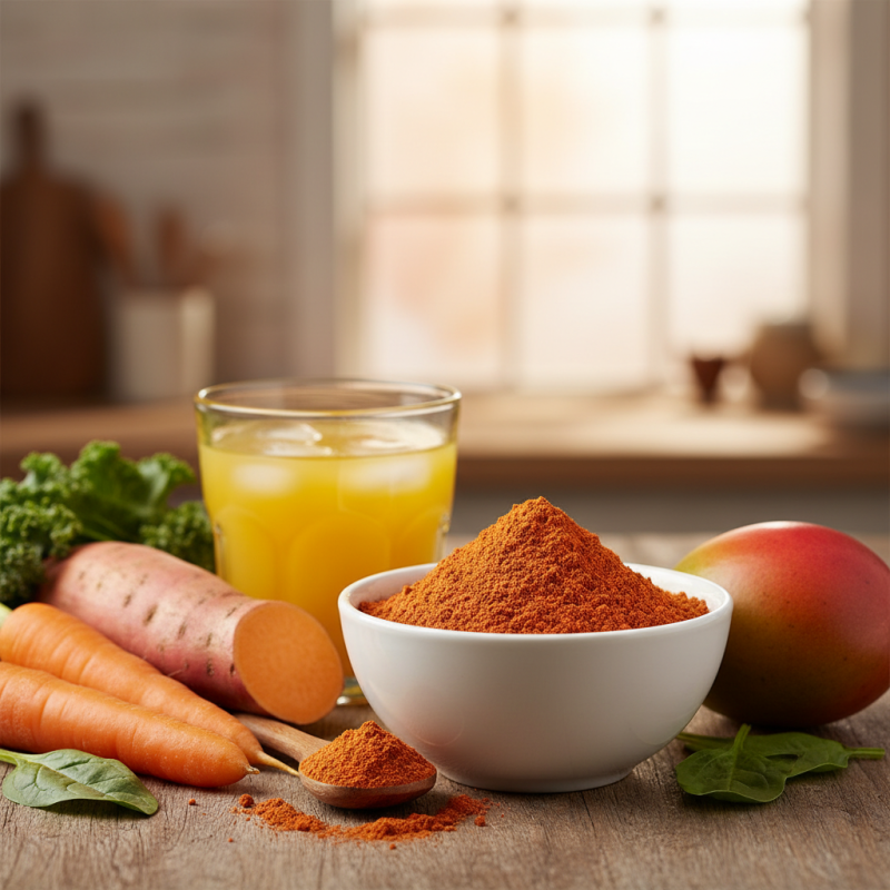 China Top Pure Beta Carotene Powder Benefits and Uses Explained