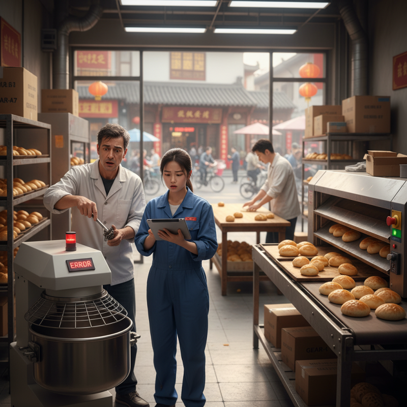 Common Issues Faced with Bakery Machines in China