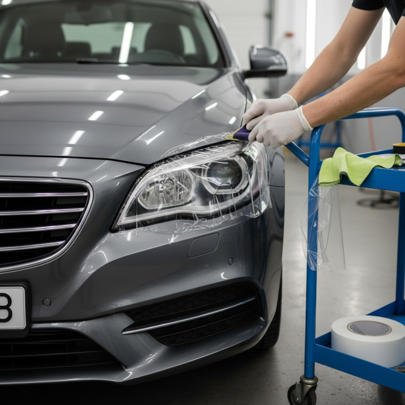 How to Apply Ppf Headlight Tint for Maximum Protection?
