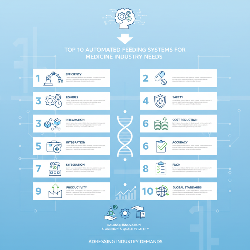 Top 10 Automated Feeding Systems for Medicine Industry Needs?