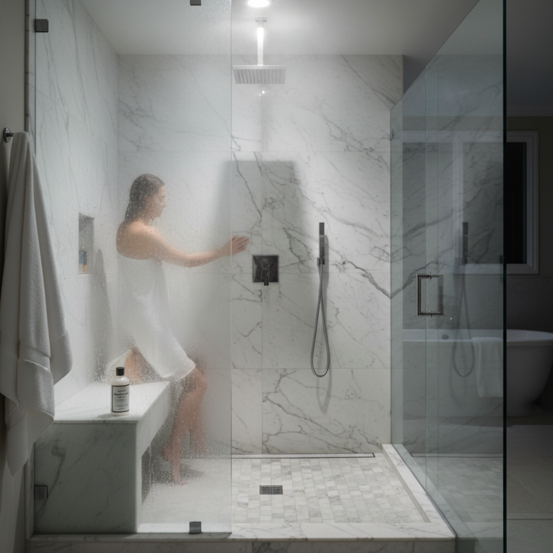 Can You Use Marble in a High Moisture Steam Shower?