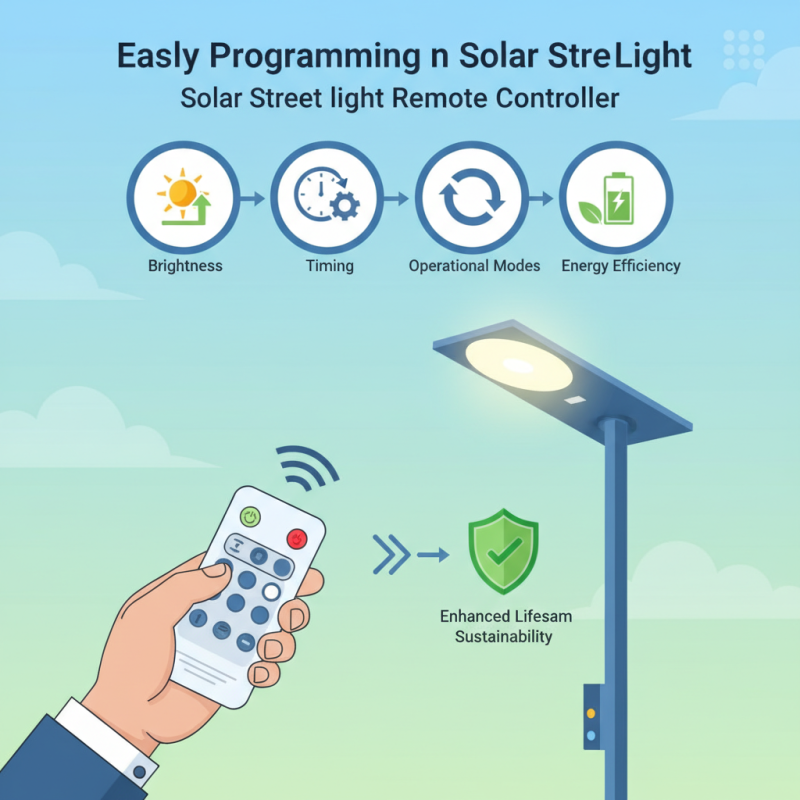 How to Program a Solar Street Light Remote Controller Easily?