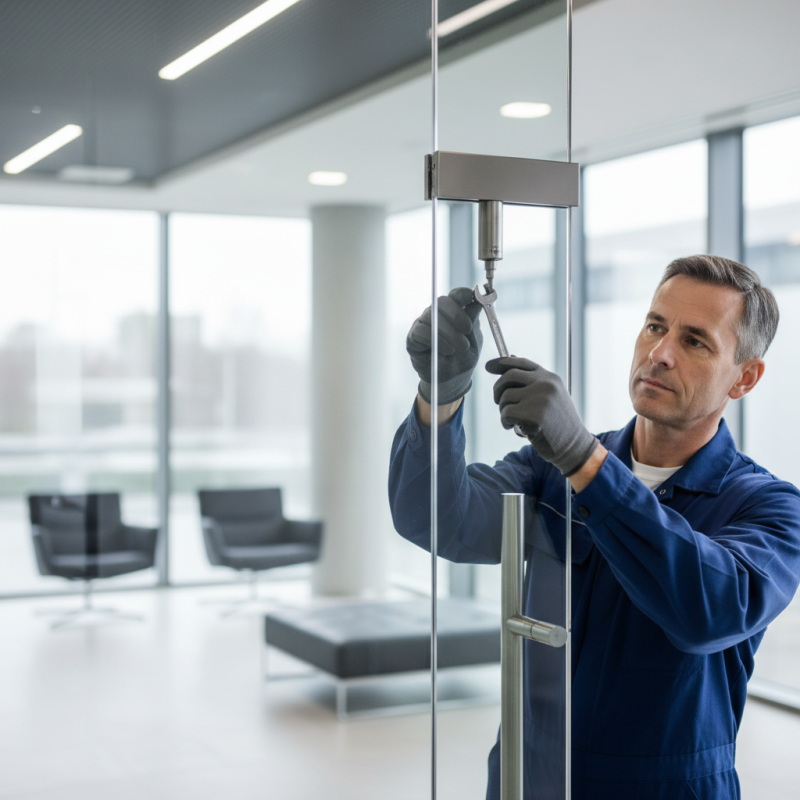 How to Fix Glass Doors That Close Too Fast?