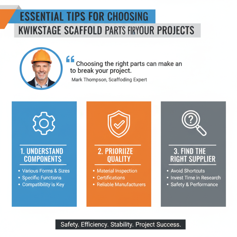 Essential Tips for Choosing Kwikstage Scaffold Parts for Your Projects?