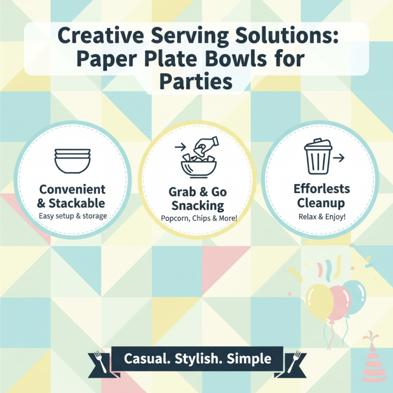 Top Uses for Paper Plate Bowls in Creative Cooking and Serving Ideas?