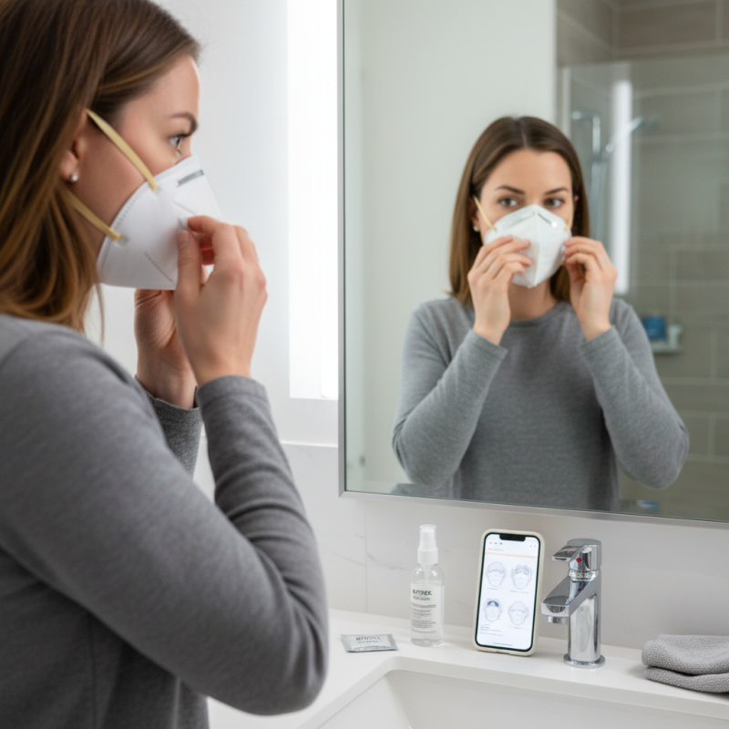 How to Fit Test an N95 Respirator at Home Safely