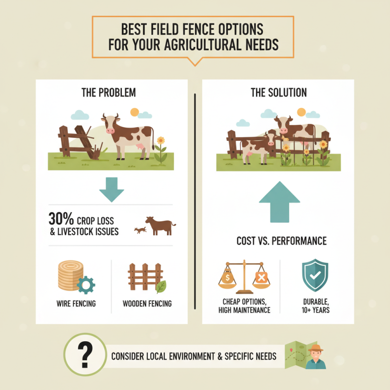 Best Field Fence Options for Your Agricultural Needs?