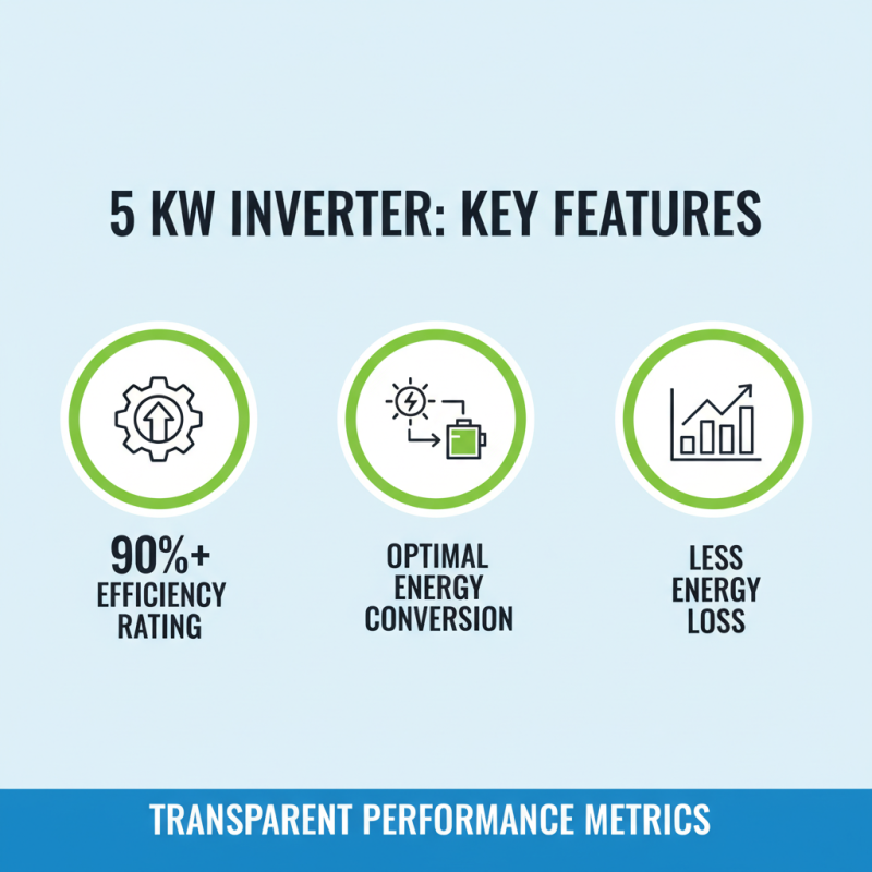 How to Choose the Best 5 Kw Inverter for Your Needs?
