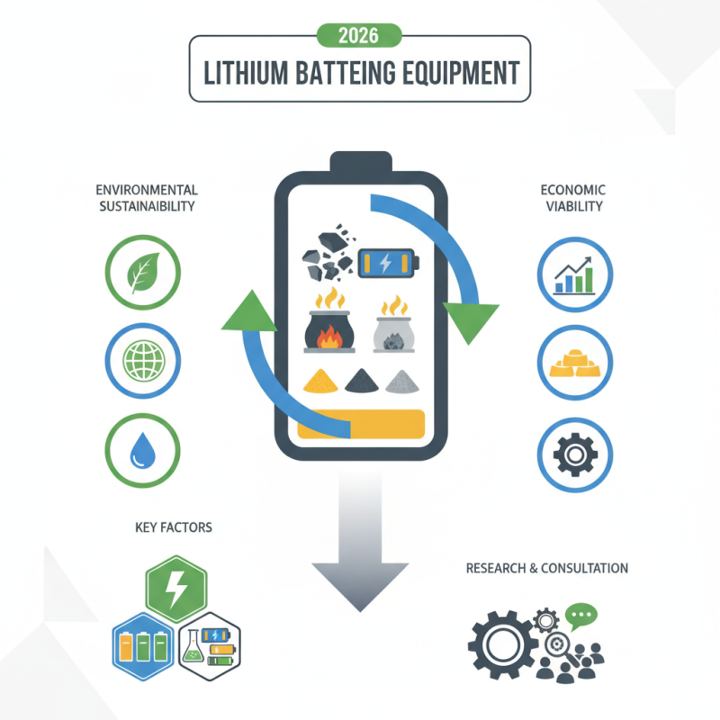 2026 How to Choose the Best Lithium Battery Recycling Equipment?