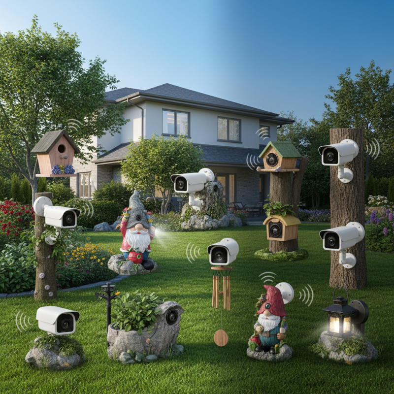 Top 10 Outdoor Hidden Cameras Wireless for Home Security?