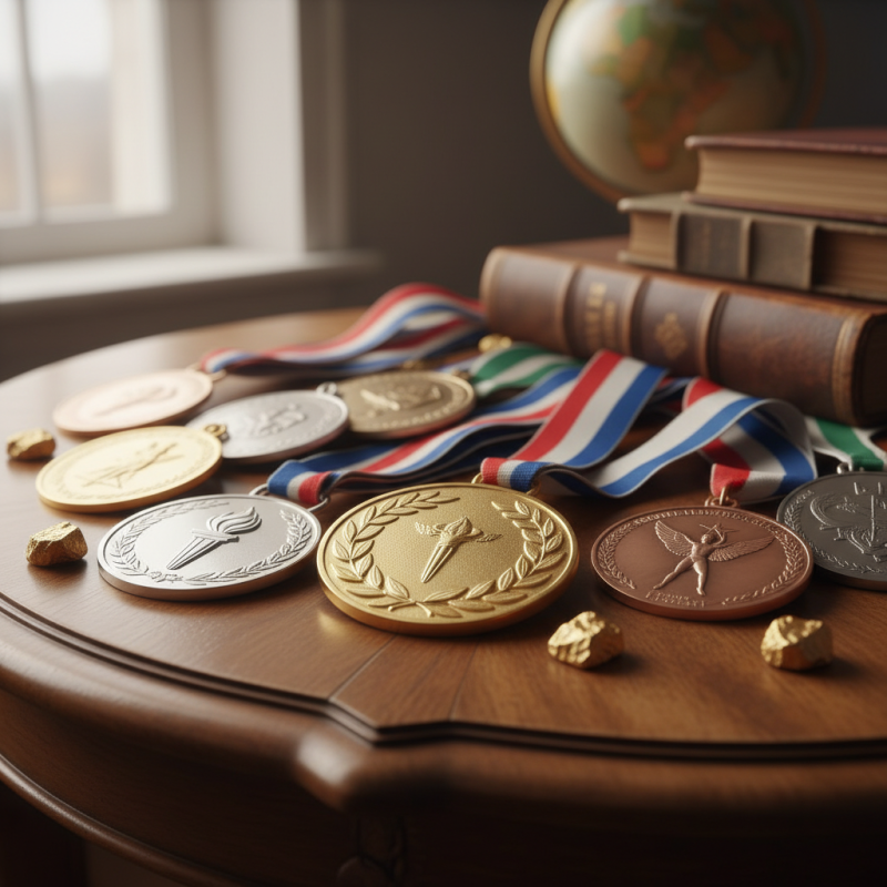 What is the Value of Sports Medals in Global Trade?