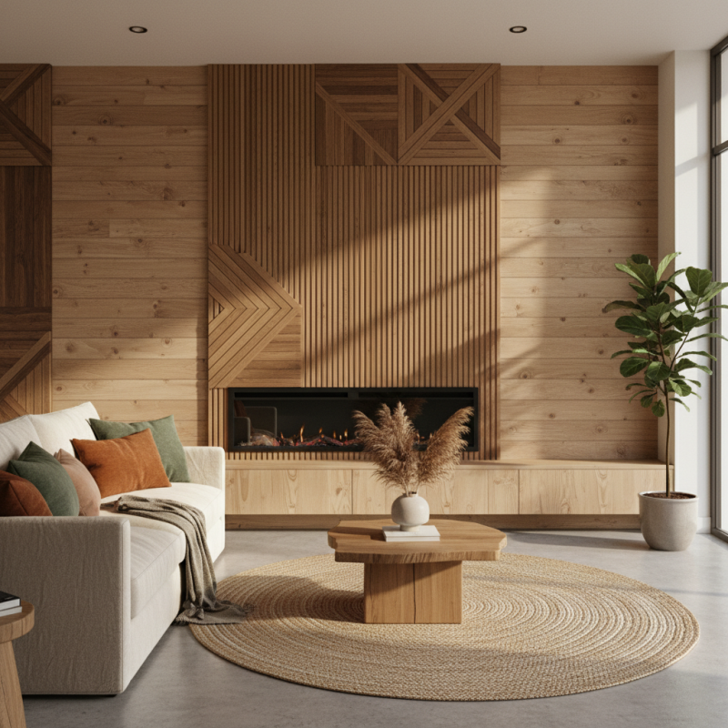 Wood Style Decorative Panel Ideas for Your Home Design?