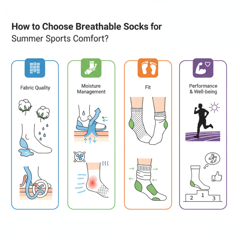 How to Choose Breathable Socks for Summer Sports Comfort?