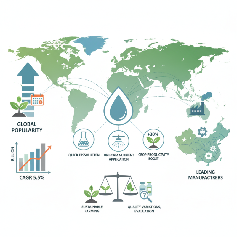 Top 10 Water Soluble Fertilizers from China for Global Buyers?