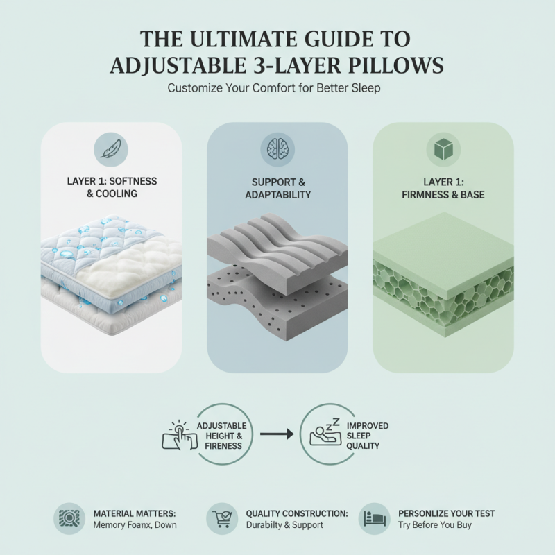 How to Choose the Best Adjustable 3 Layer Pillow for Comfort?
