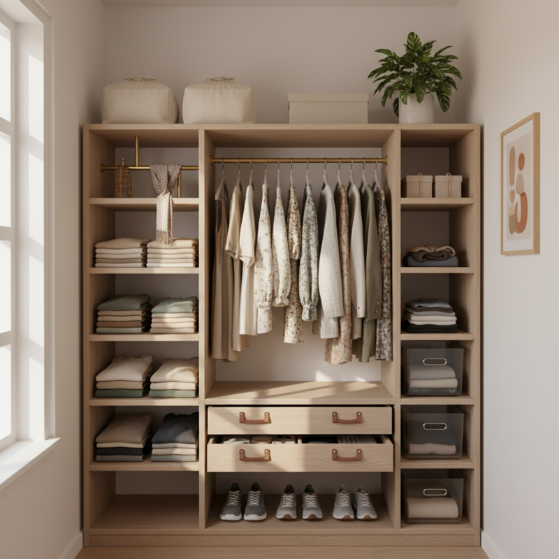2026 Wardrobe Organization Hacks For Small Bedrooms You Need?