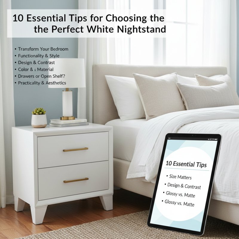 10 Essential Tips for Choosing the Perfect White Nightstand?