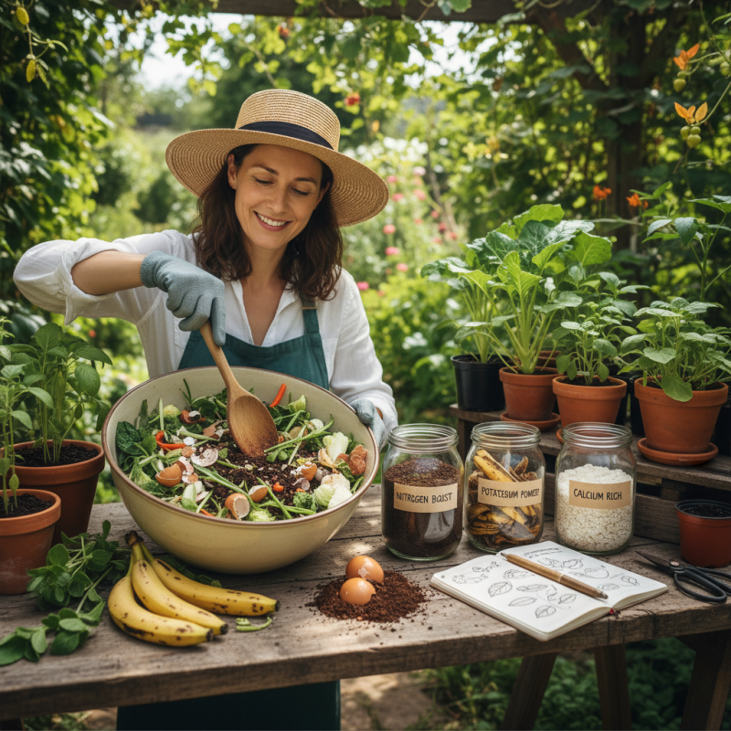 How to Make Organic Homemade Fertilizer Easily?