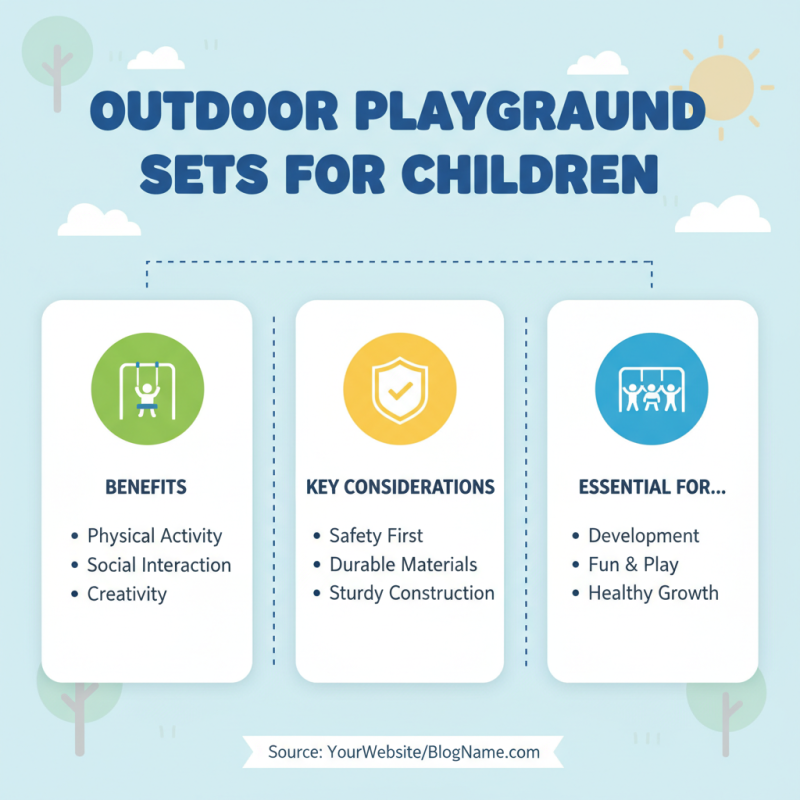 2026 Best Outdoor Playground Sets for Safe Kids Fun?