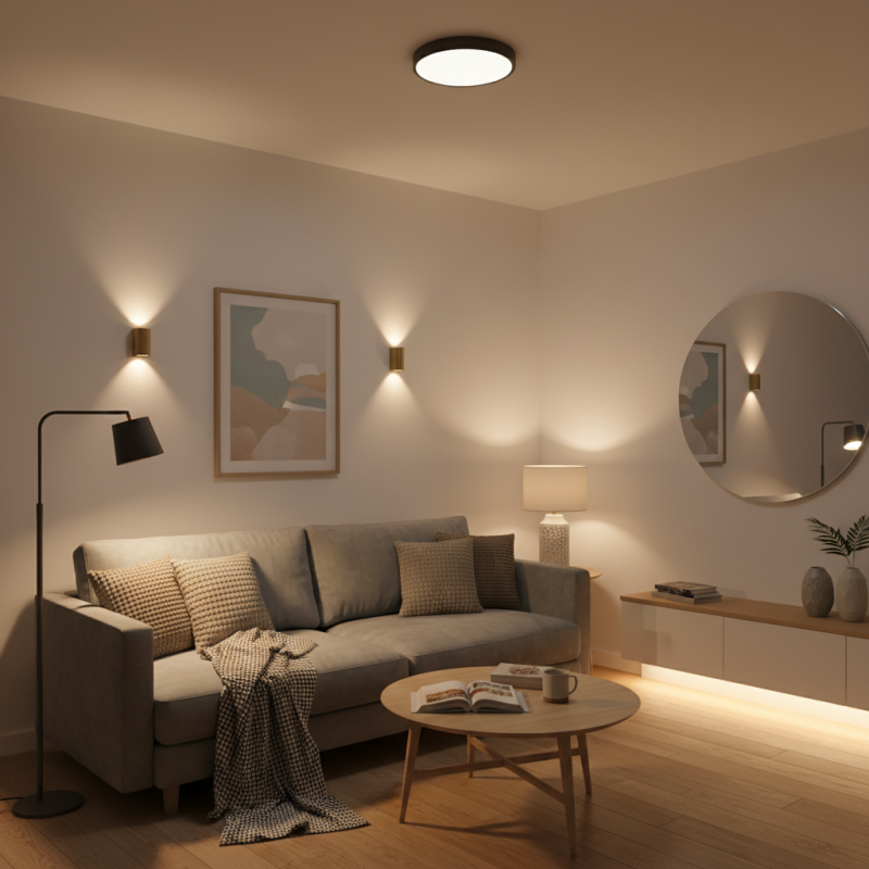 Layering Lighting Ideas for Small Living Rooms to Maximize Space?