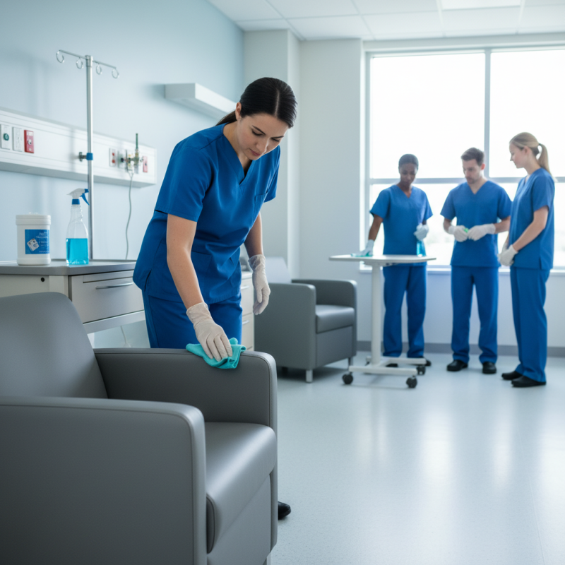 How to Safely Disinfect Hospital Grade Furniture Surfaces?