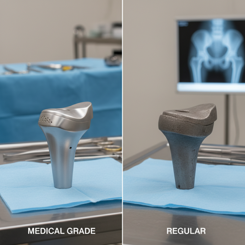 Difference Between Medical Grade and Regular Orthopedic Implants?