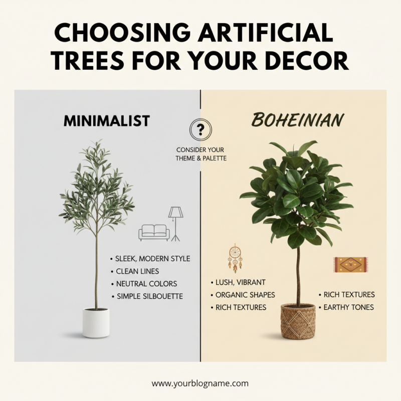 How to Choose the Best Artificial Plant Tree for Your Space?