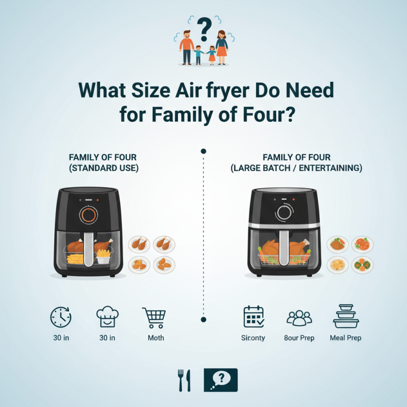 What Size Air Fryer Do I Need for a Family of Four?