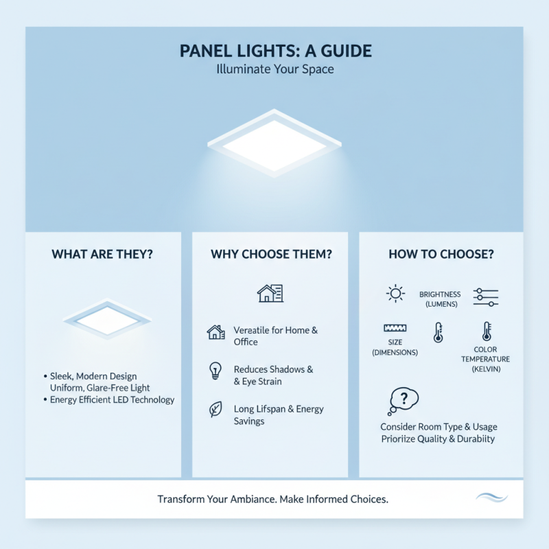What is a Panel Light and How to Choose the Best One?