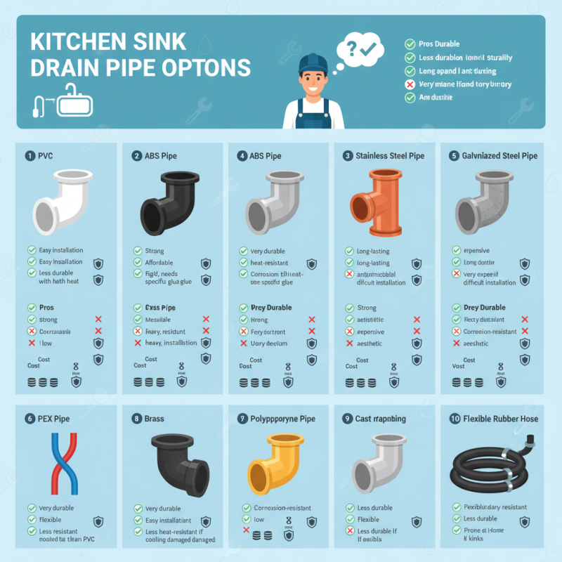 Top 10 Kitchen Sink Drain Pipe Options for Your Home?