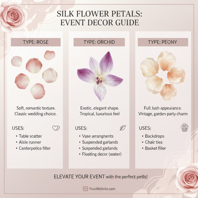 How to Choose the Best Petals Catalog Silk Flowers for Events?
