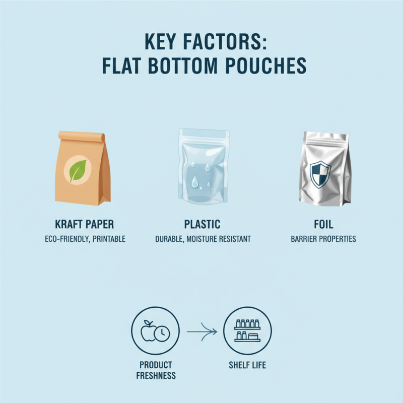 How to Choose the Right Flat Bottom Pouch for Your Needs?