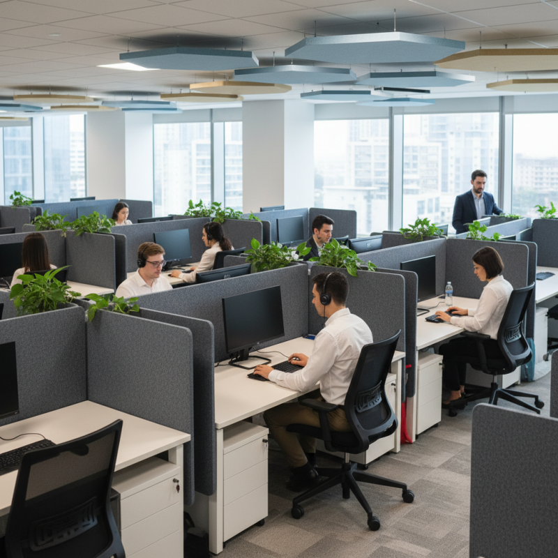 Top 10 Ways to Soundproof Open Offices with Workstation Screens?