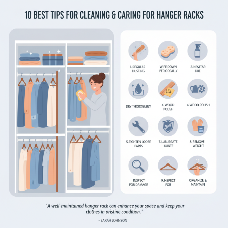 10 Best Tips for Cleaning and Caring for Hanger Racks?