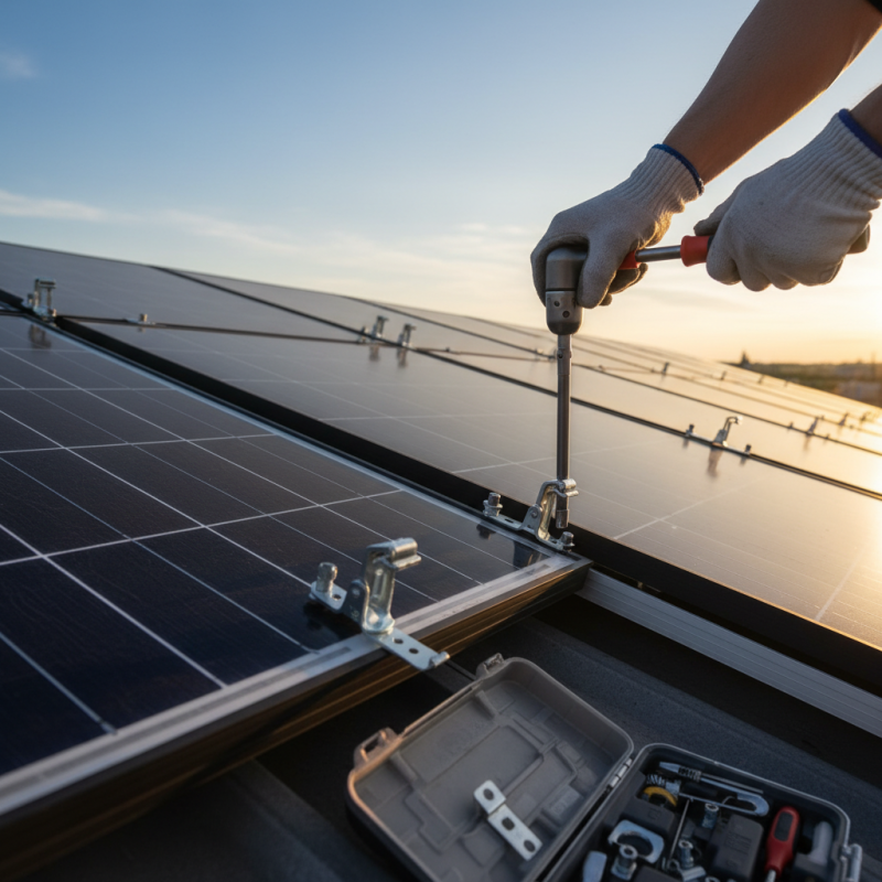 How to Stop Solar Panel Clamps from Loosening Over Time?