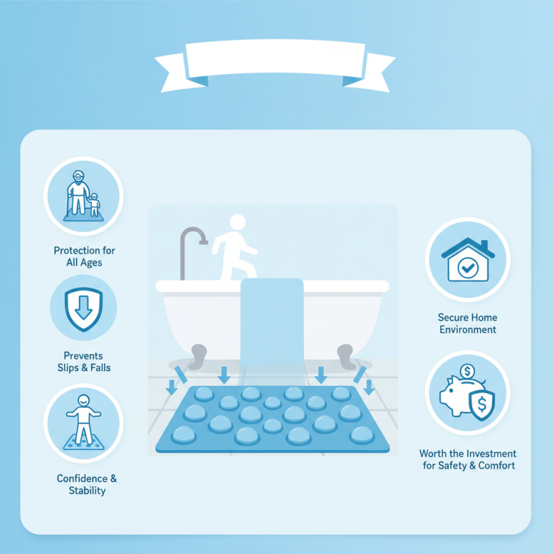 Why Choose a Bath Mat With Strong Suction Cups for Safety