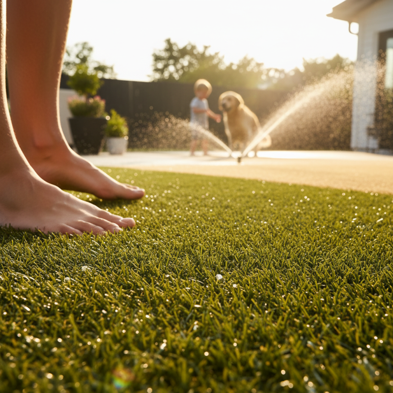 Why Does My Synthetic Grass Get Too Hot in Summer?
