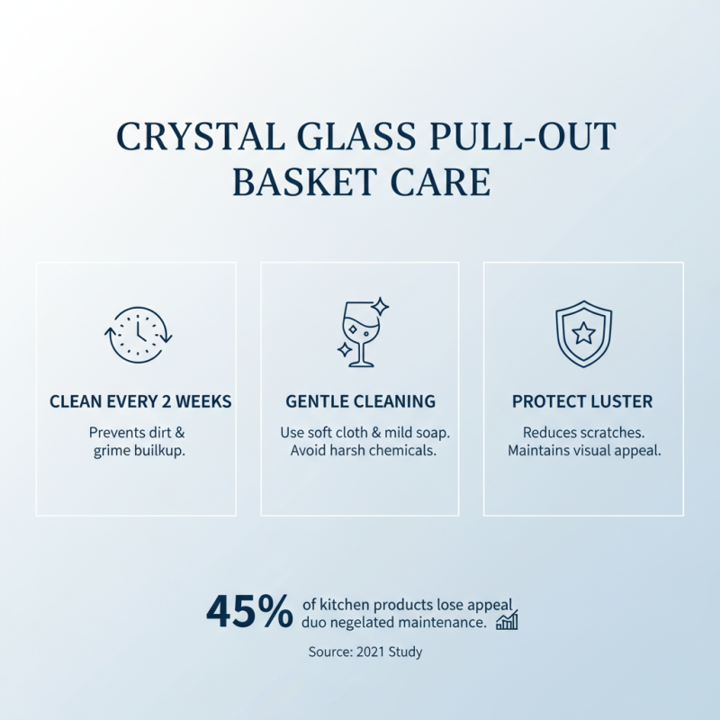 High Quality Kitchen Crystal Glass Pull Out Basket Tips for Optimal Use?