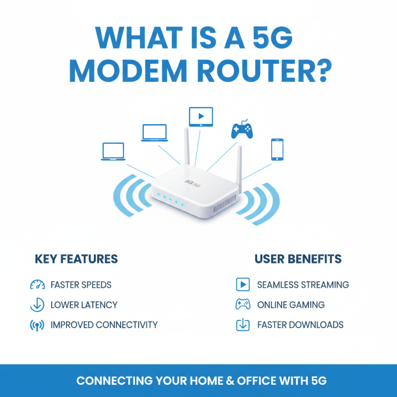 What is a 5G Modem Router and Why You Need One?