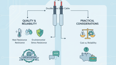 How to Choose Double Core Solar Cable for Your Solar Project?