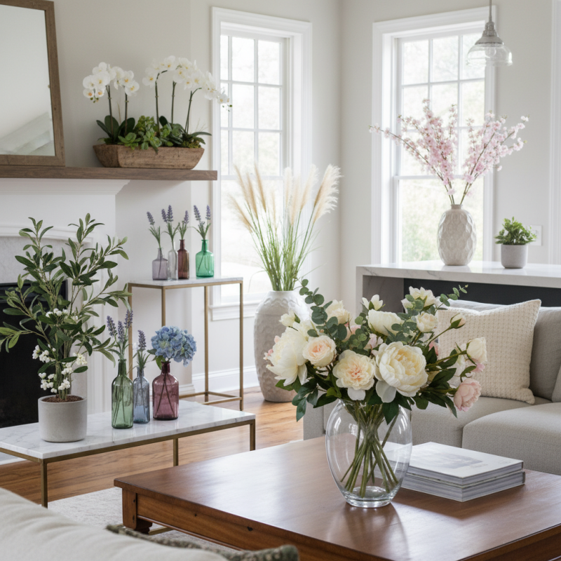 Top 10 Faux Flowers for Stunning Home Decor Ideas?