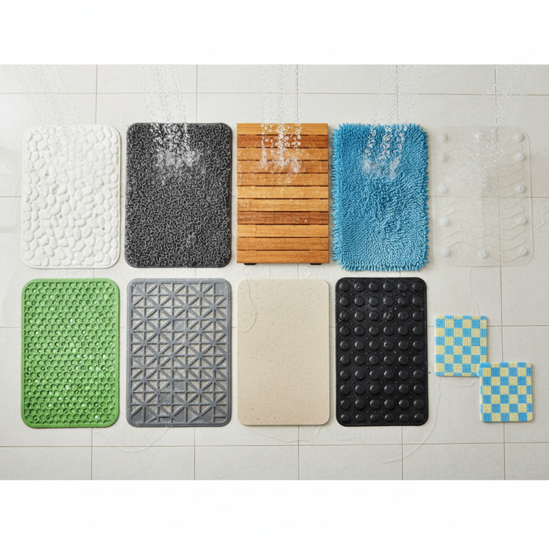 Top 10 Best Mats for Shower Floor Safety and Comfort?