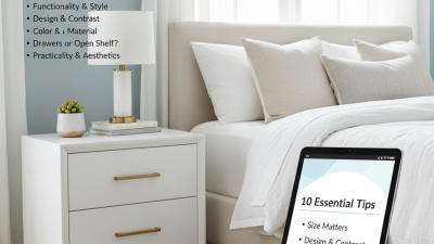 10 Essential Tips for Choosing the Perfect White Nightstand?